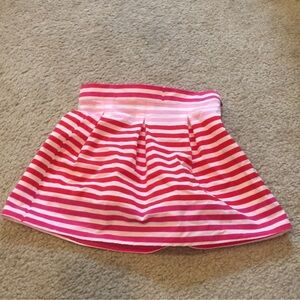 Hunter Pink  and White Striped Skort Size Small